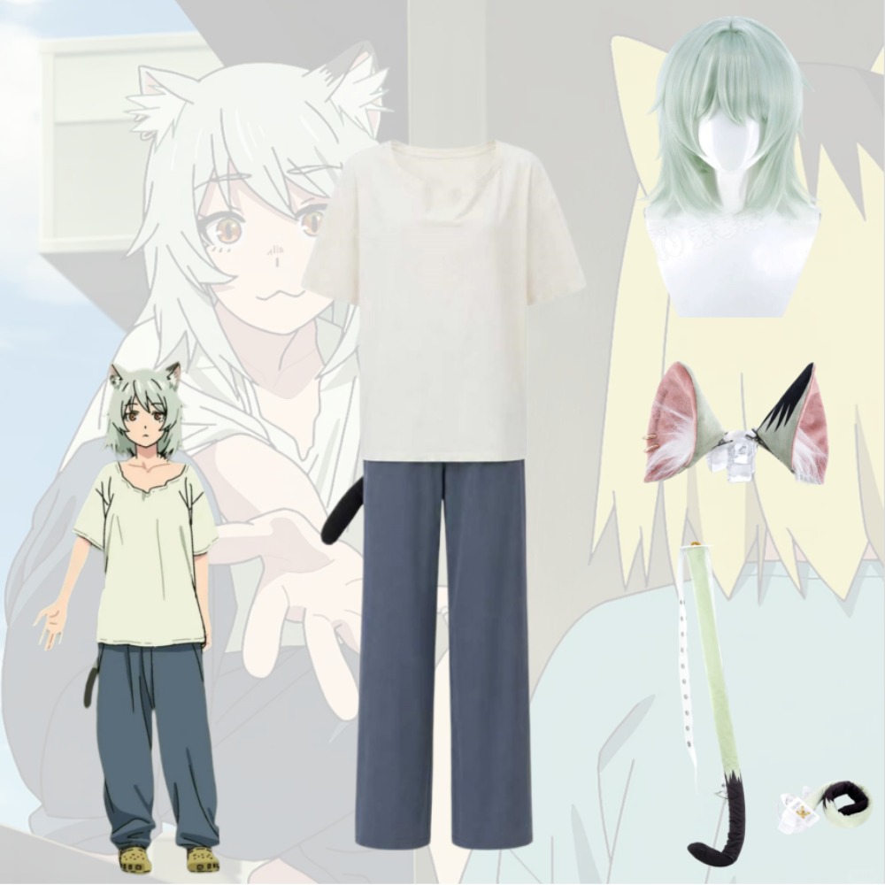Anime Merchandise Clothes - Yani Neko Chainsmoker Cat Nikuko Cosplay