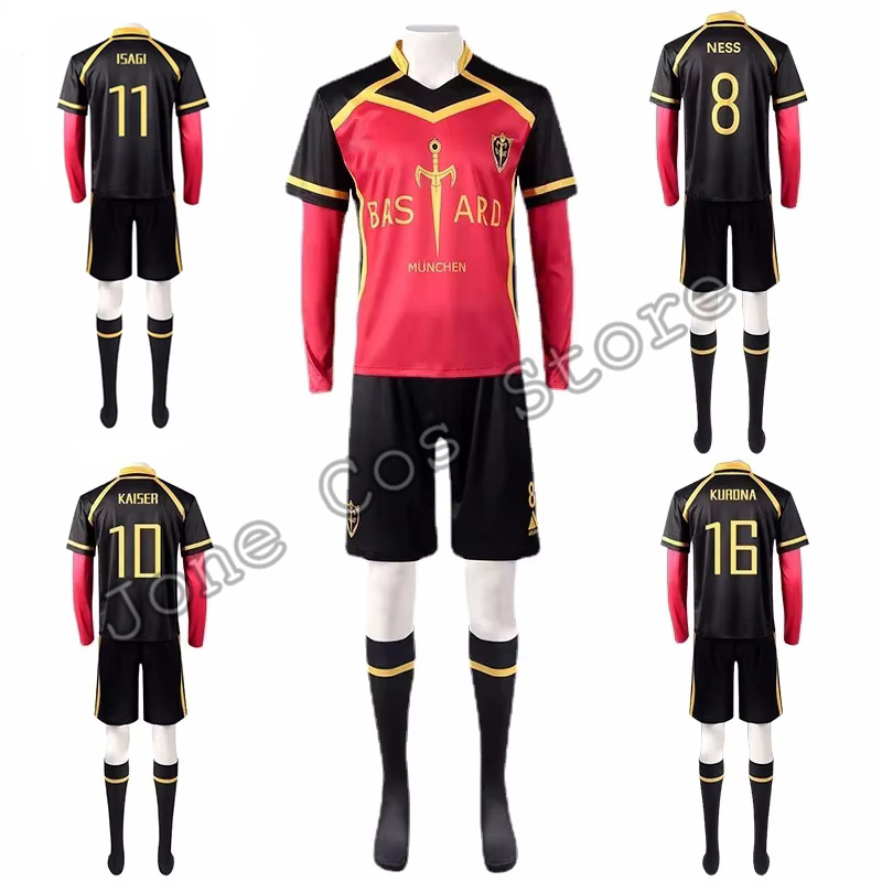 Anime Merchandise Clothes - Kaiser Cosplay Jersey Anime Isagi Yoichi