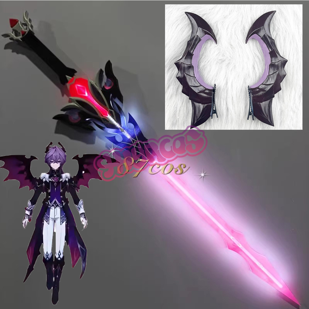 Cosplay Prop Sword - 115CM Durin Sword Genshin Impact Luminous