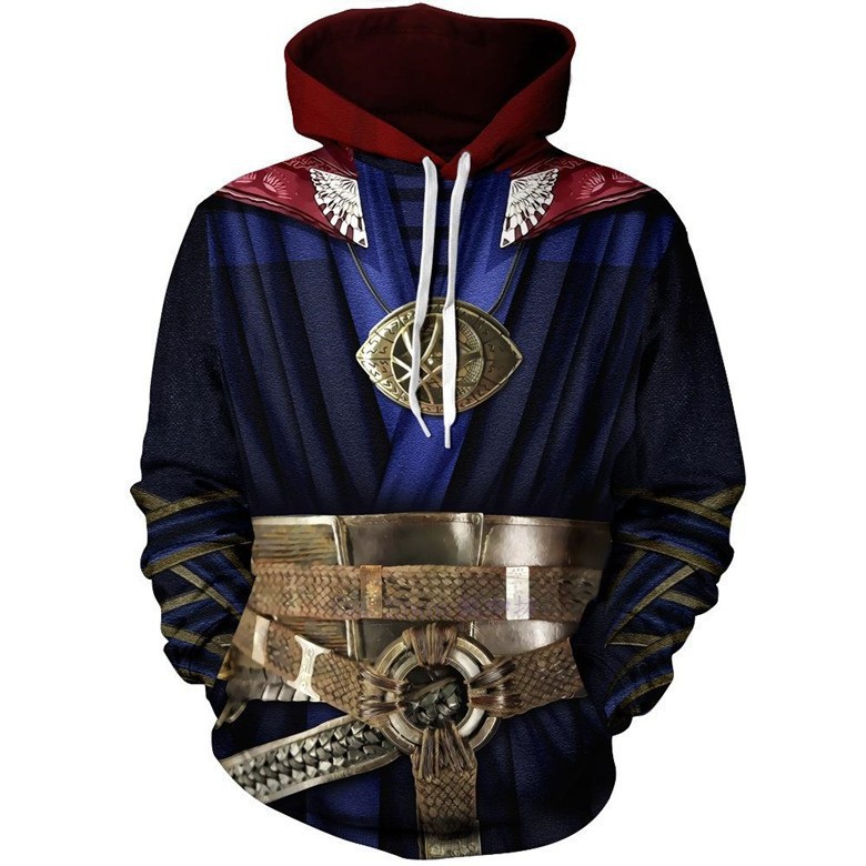 Anime Merchandise Jacket - Doctor Strange 3D Animation Hoodie, Cosplay