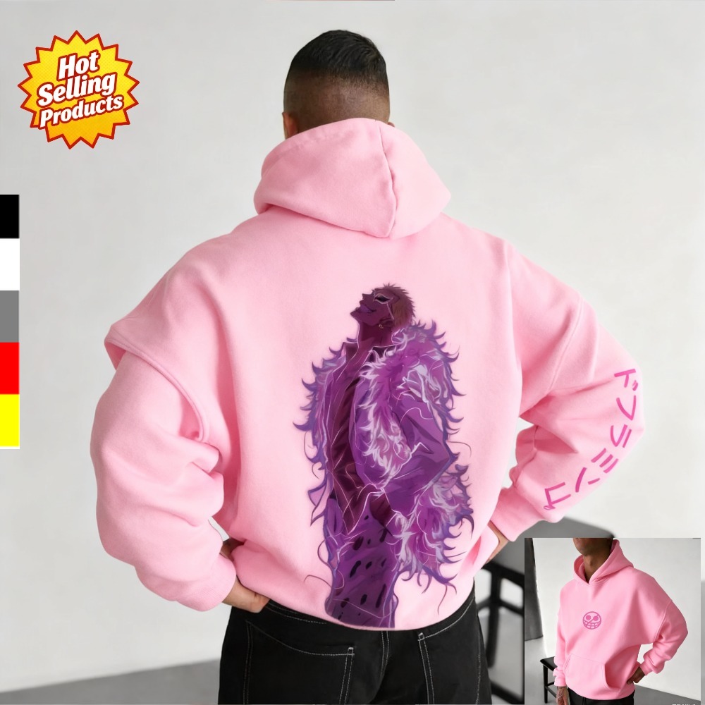 One Piece Hoodie Donquixote Do - Anime Merchandise Store Japan 评论和价格