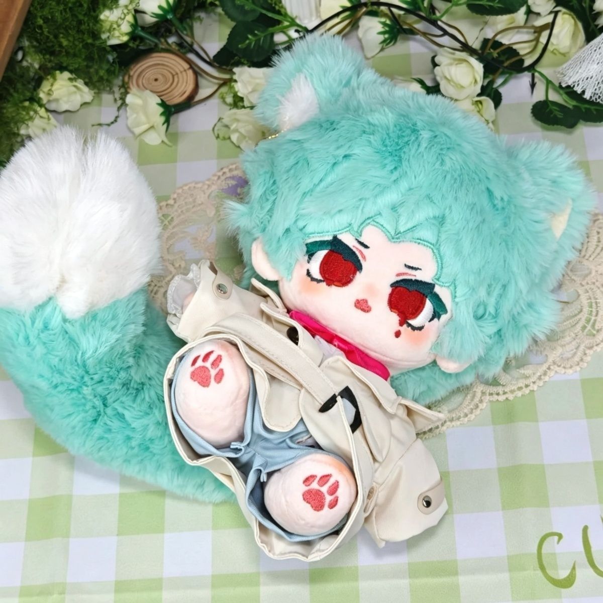 20cm New Genshin Impact Il Dot - Plush Doll Anime 评论和价格