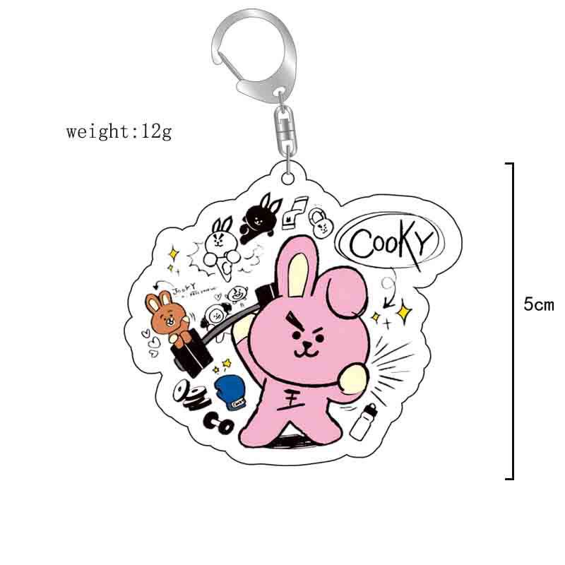 BT21 anime cartoon cute acryli - Anime Merchandise Wholesale 评论和价格