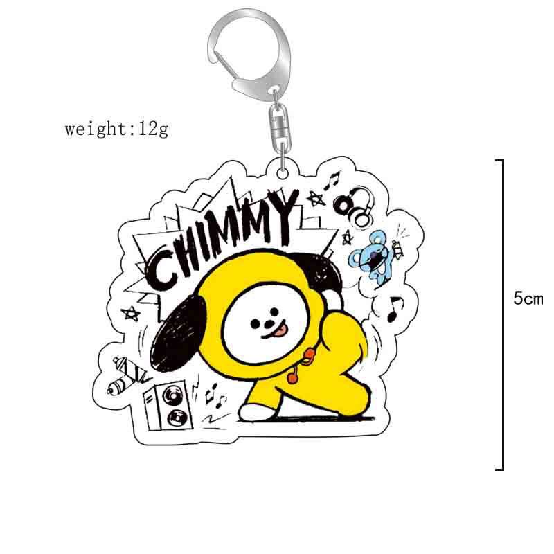 BT21 anime cartoon cute acryli - Anime Merchandise Wholesale 评论和价格