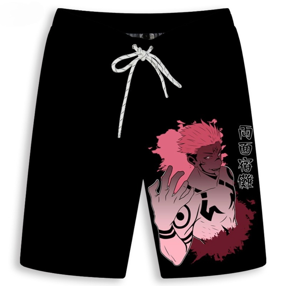 Men's Gojo Satoru Printed Shor - Anime Merchandise Store Japan 评论和价格