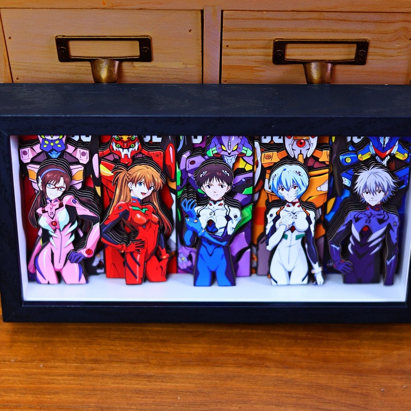 Creative EVA 3D Paper Painting - Evangelion Anime Merchandise 评论和价格