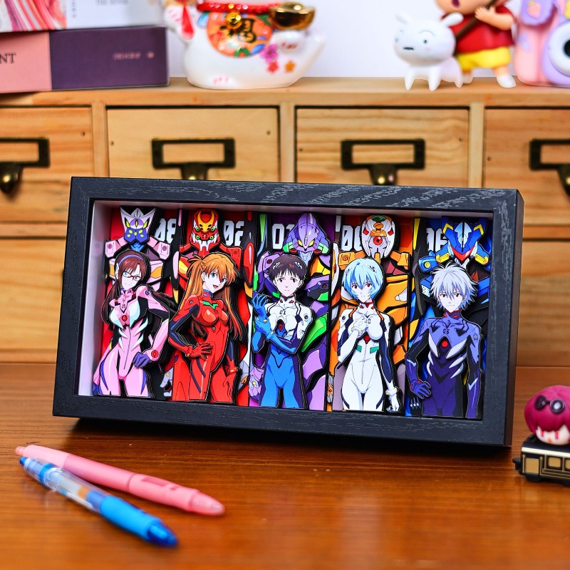 Creative EVA 3D Paper Painting - Evangelion Anime Merchandise 评论和价格