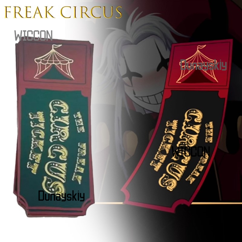 Freak Circus Ticket Card Red G - Anime Merchandise Europe 评论和价格