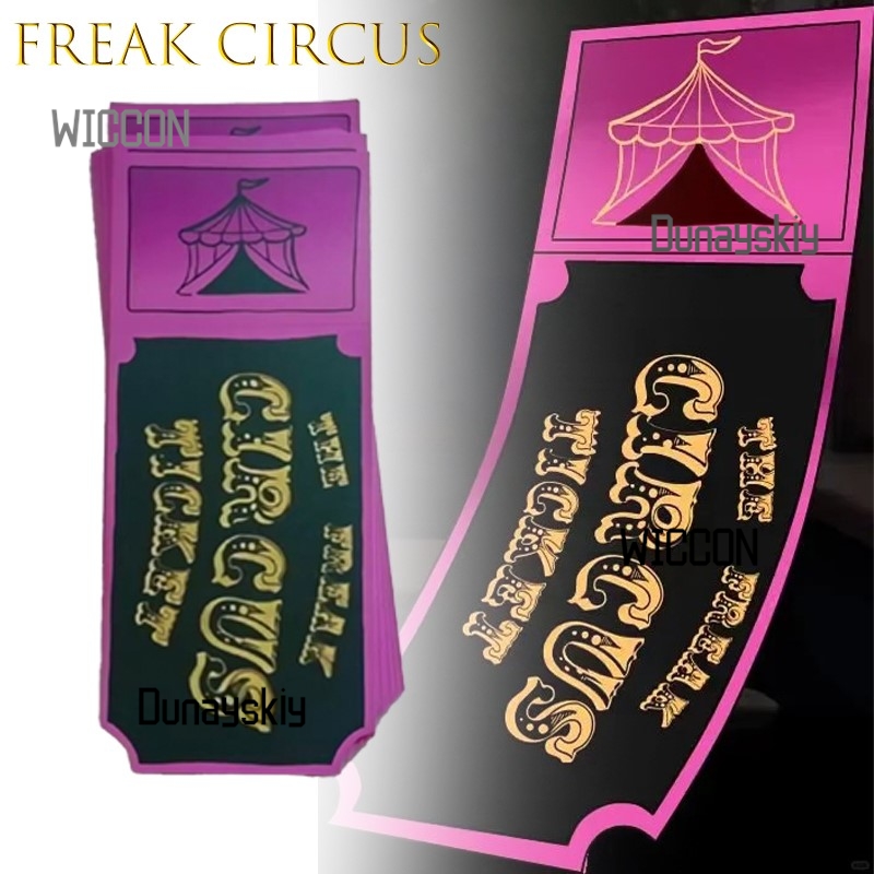 Freak Circus Ticket Card Red G - Anime Merchandise Europe 评论和价格
