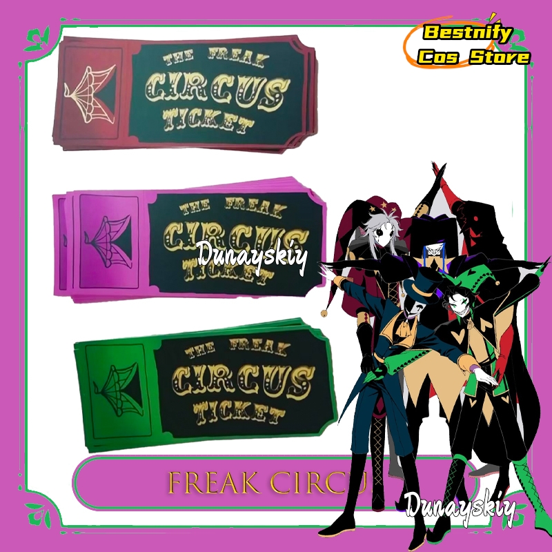 BFreak Circus Ticket Card Red  - Anime Merchandise Europe 评论和价格