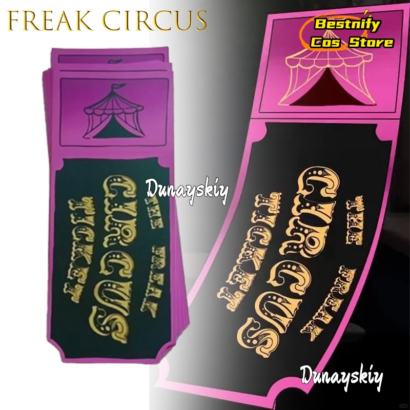 BFreak Circus Ticket Card Red  - Anime Merchandise Europe 评论和价格