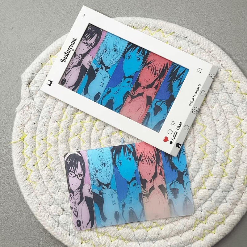 EVA Cards Shinji Rei Asuka Lan - Evangelion Anime Merchandise 评论和价格