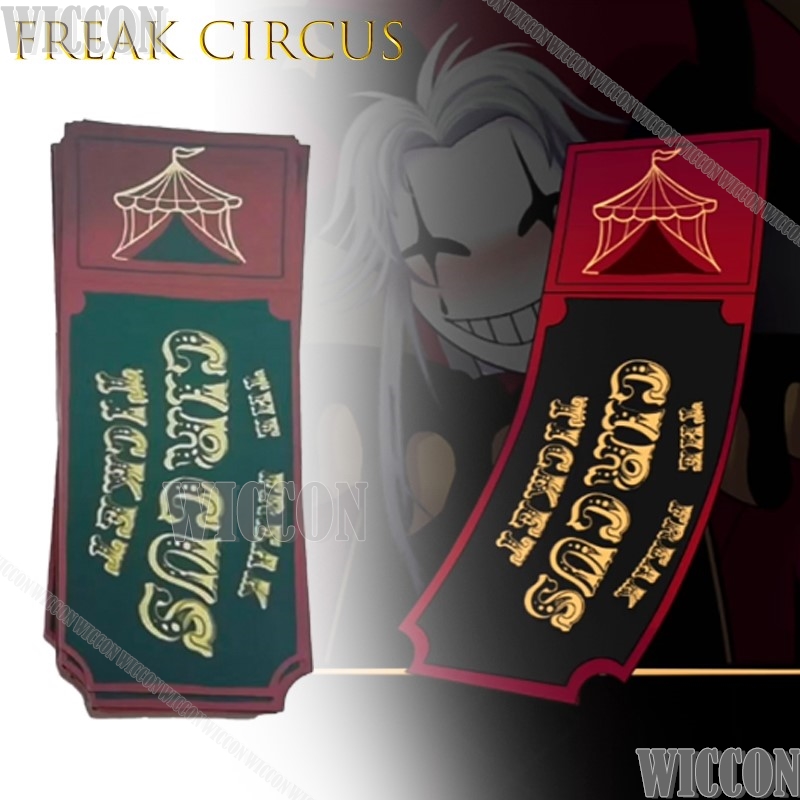 Freak Circus Ticket Card Red G - Anime Merchandise Europe 评论和价格