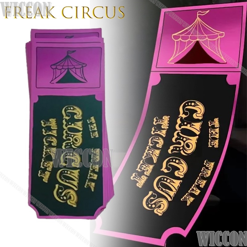 Freak Circus Ticket Card Red G - Anime Merchandise Europe 评论和价格