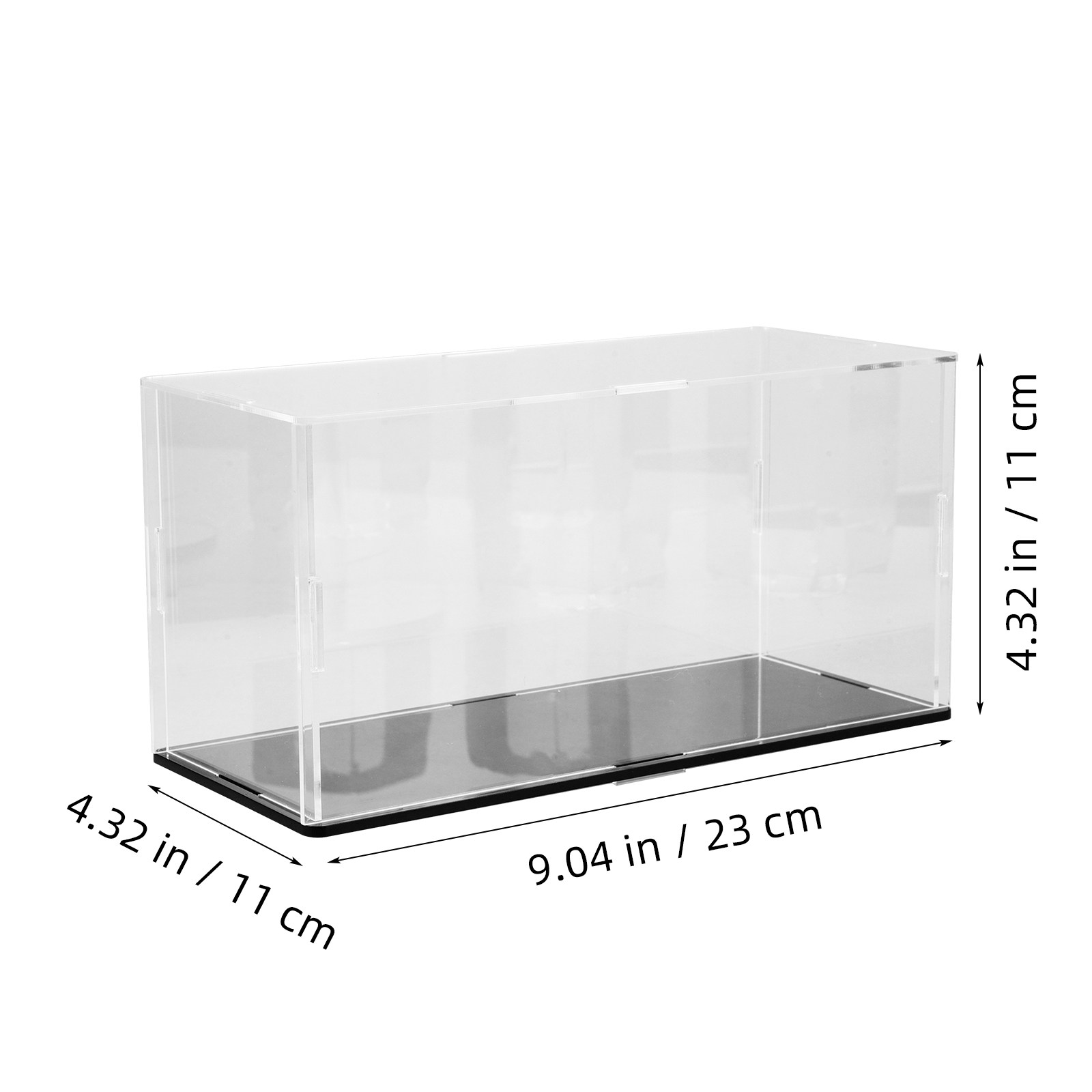 Dust-Proof Clear Acrylic Displ - Figure Display Box 评论和价格