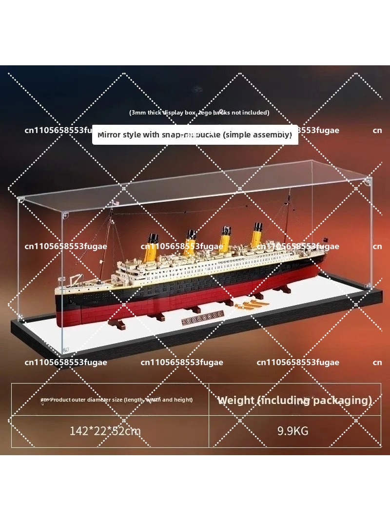 Suitable for 10294 Titanic mod - Figure Display Box 评论和价格