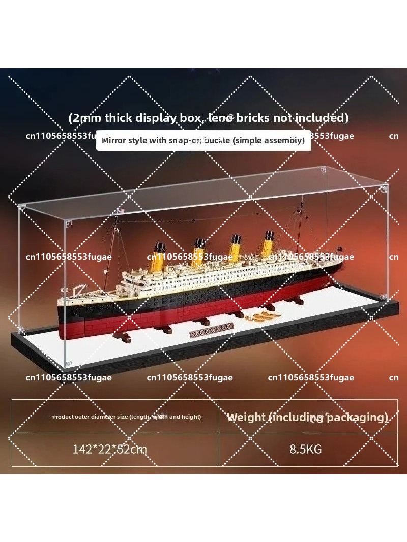 Suitable for 10294 Titanic mod - Figure Display Box 评论和价格