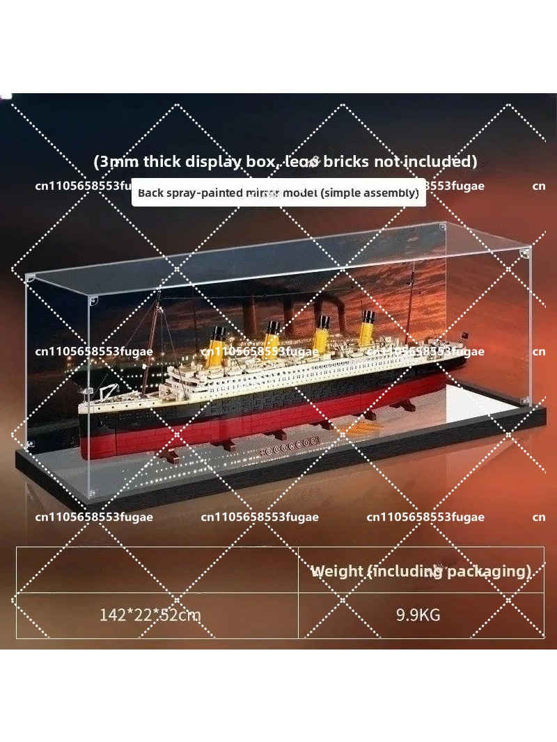 Suitable for 10294 Titanic mod - Figure Display Box 评论和价格
