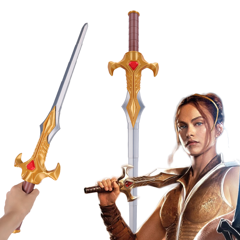 Teela Cosplay Silver Sword Mov - Cosplay Prop Sword 评论和价格