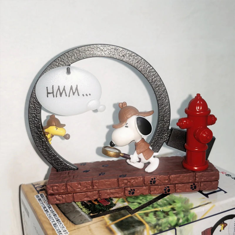 Rement Peanuts Snoopy Frame Ar - Figure Display Box 评论和价格