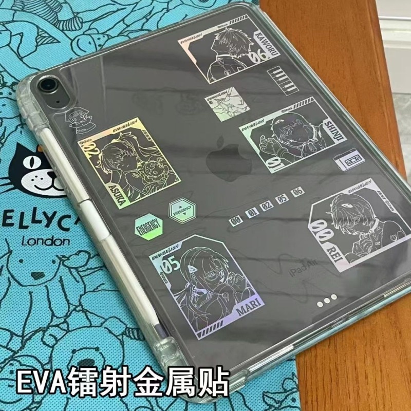 EVA Laser Sticker Shinji Rei A - Evangelion Anime Merchandise 评论和价格