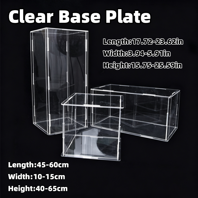 Self-assembly Full Clear Acryl - Figure Display Box 评论和价格
