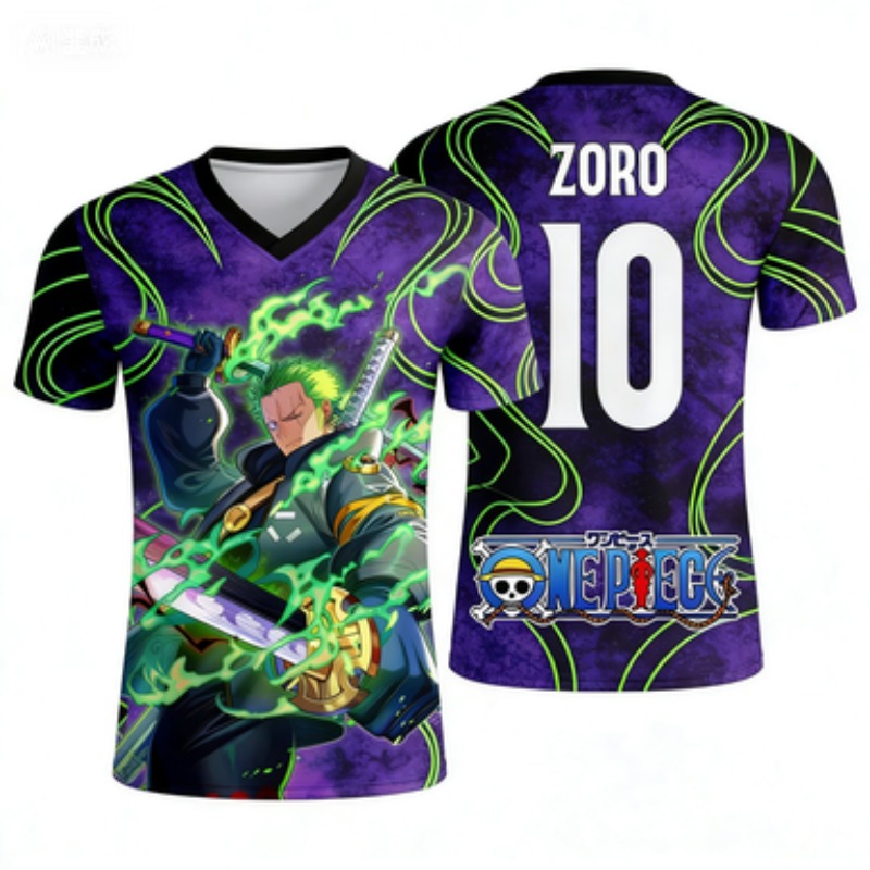 2026 Summer New Anime Football - Anime Merchandise Clothes 评论和价格