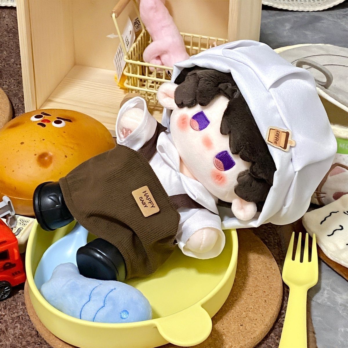 20cm cotton doll clothing set, - Plush Doll Anime 评论和价格